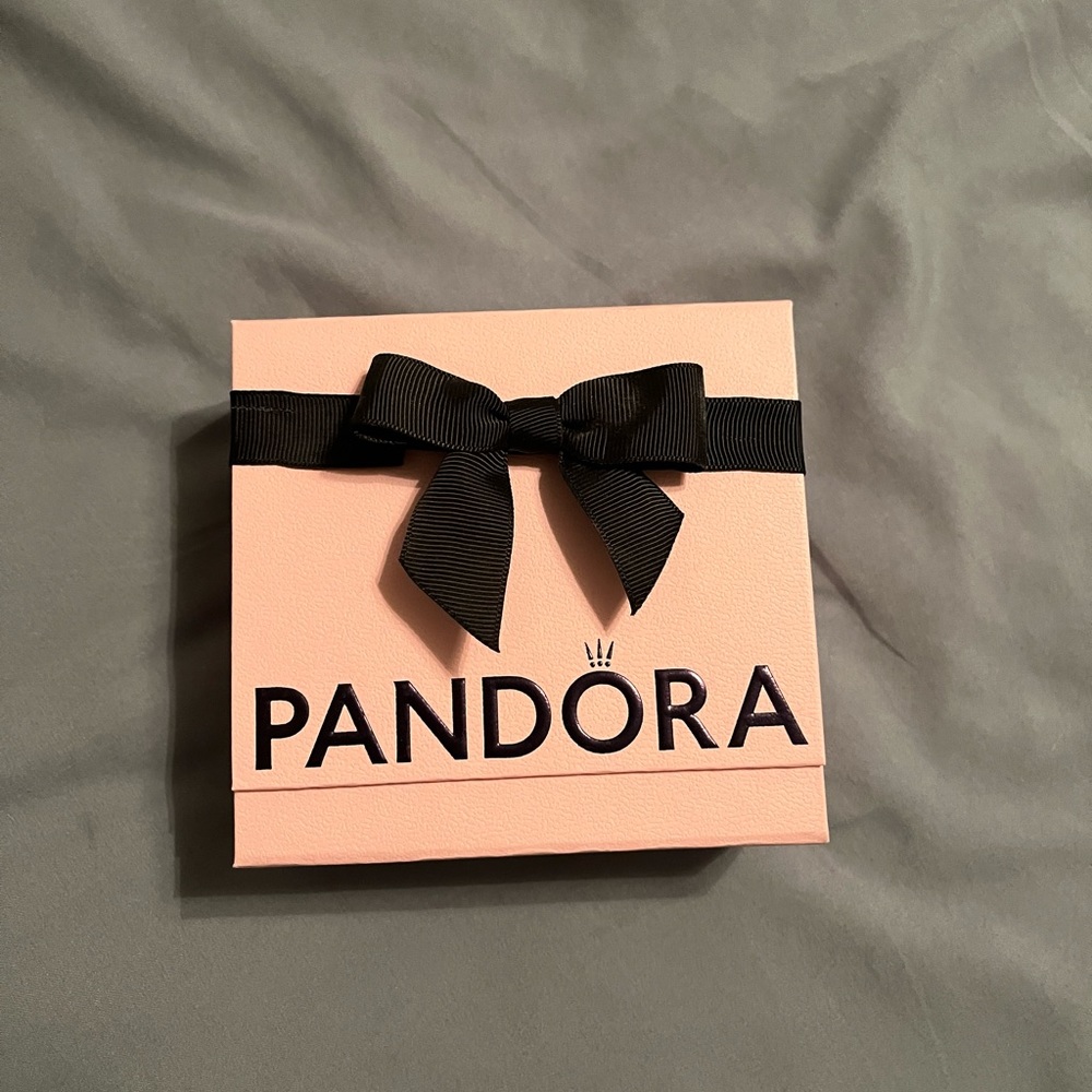 Pandora bracelet with heart charm